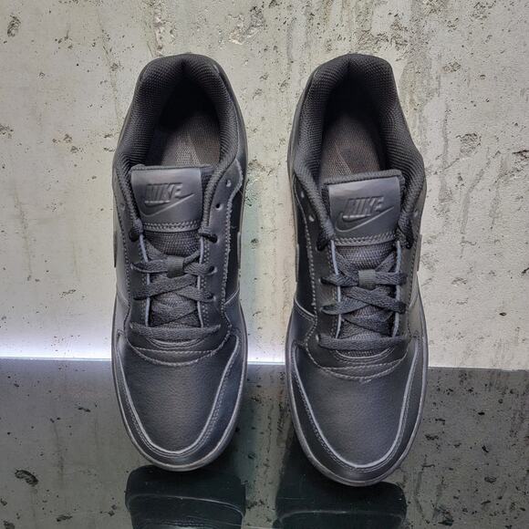 Nike Retro Low Top Sneakers Triple Black Size 9 New Without Box main image 5